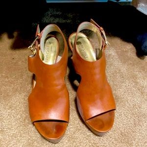 Michael Kors Wood Wedges